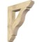 Ekena Millwork Funston Slat Rough Sawn Bracket, Douglas Fir, 6"W x 32"D x 38"H BKT06X32X38FST06RDF - alternate 1